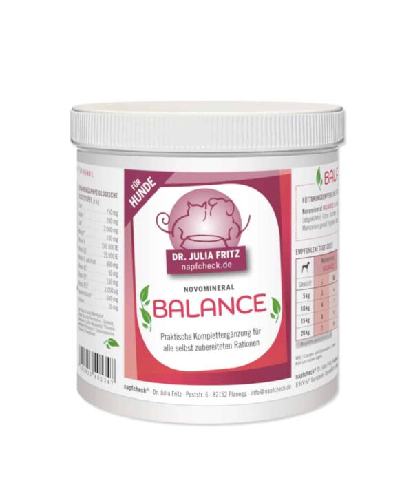 napfcheck Novomineral Balance - für Hunde