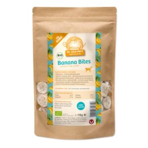 napfcheck Banana Bites - gefriergetrocknete Bananenscheiben - für Hunde