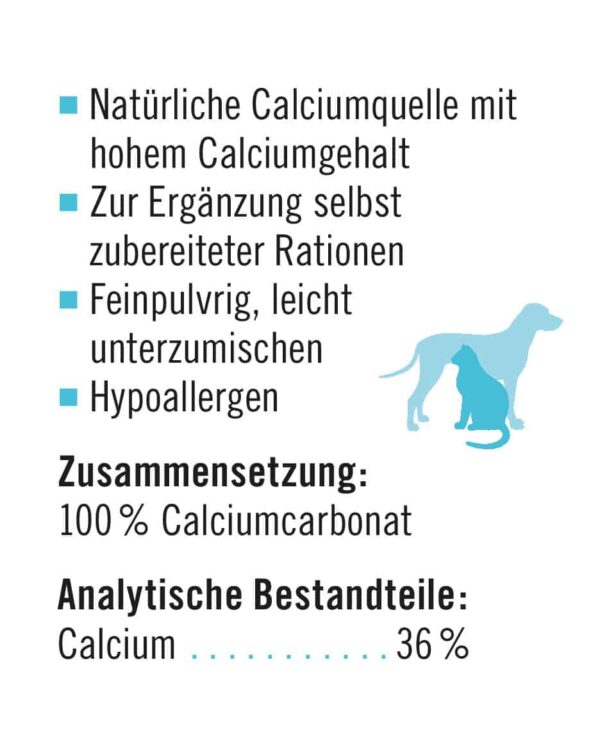 napfcheck Calciumcarbonat für Hunde und Katzen – Bild 4
