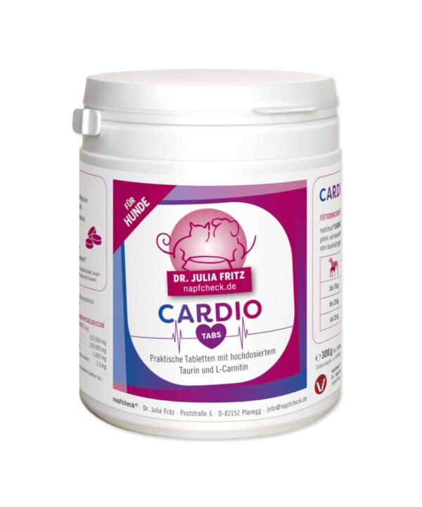 napfcheck Cardio Tabs für Hunde