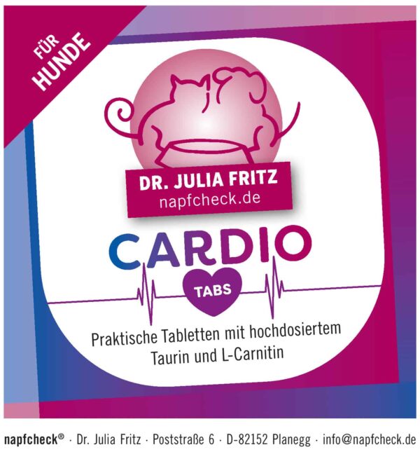 napfcheck Cardio Tabs für Hunde – Bild 2