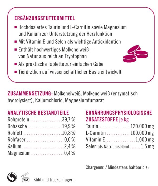 napfcheck Cardio Tabs für Hunde – Bild 3
