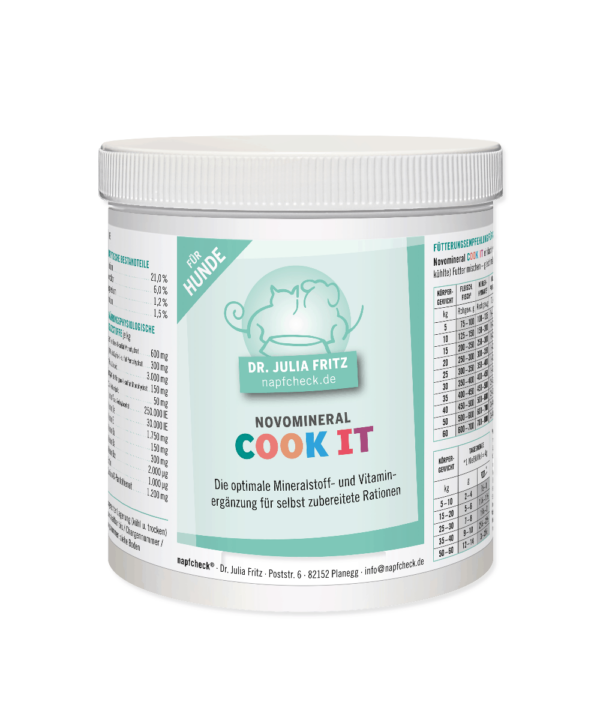 napfcheck Novomineral COOK IT - für Hunde