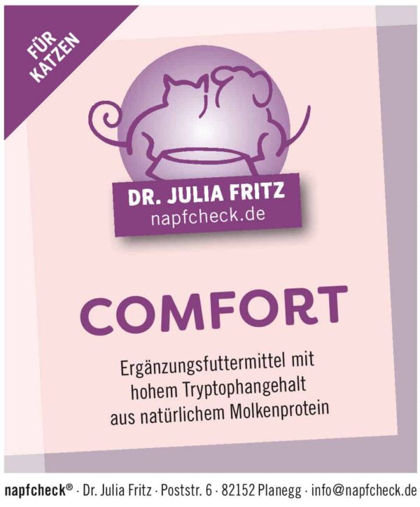 napfcheck Comfort Pulver für Katzen in Stress-Situationen – Bild 3