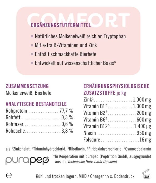 napfcheck Comfort Pulver für Katzen in Stress-Situationen – Bild 4