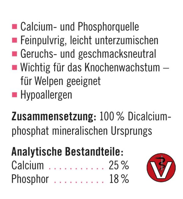 napfcheck Dicalciumphosphat für Hunde und Katzen – Bild 4