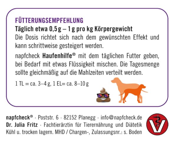 napfcheck Haufenhilfe - für Hunde – Bild 4