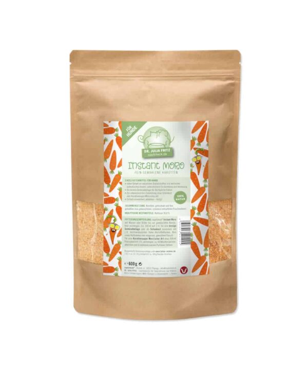 napfcheck Instant Moro - feingemahlene Karotten für Hunde
