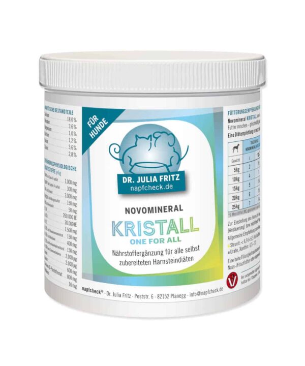 napfcheck Novomineral KRISTALL - für Hunde