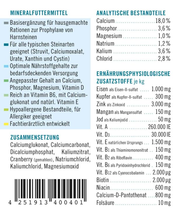 napfcheck Novomineral KRISTALL - für Hunde – Bild 4