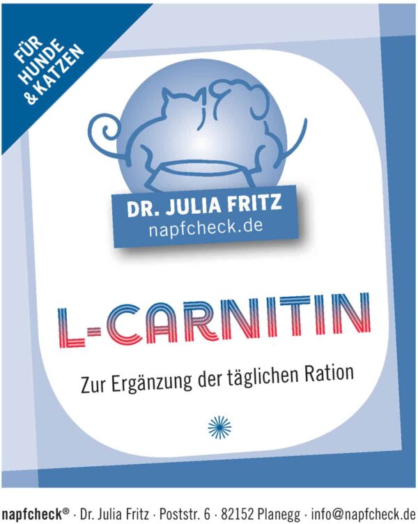 napfcheck L-Carnitin - für Hunde und Katzen – Bild 3