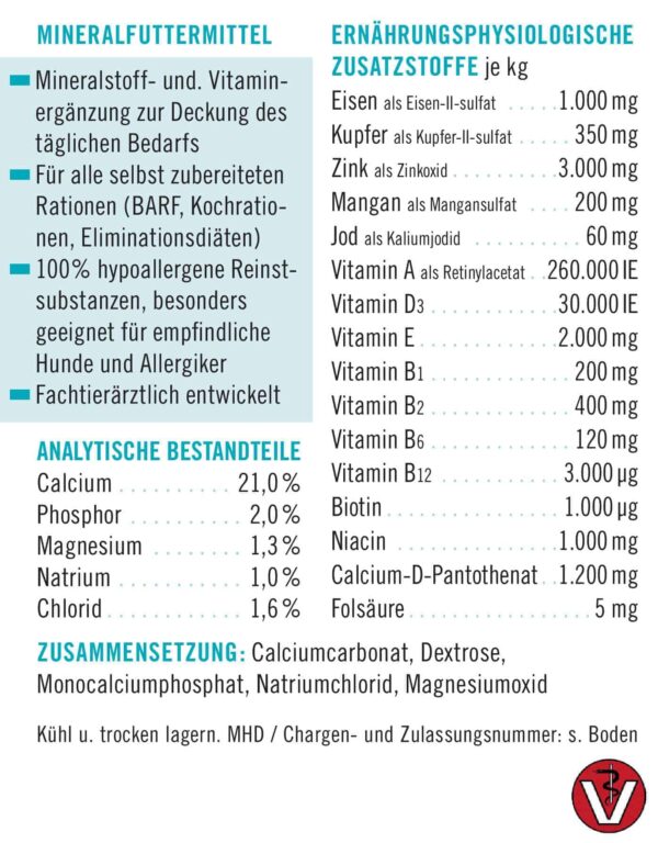 napfcheck Novomineral Sensitiv - für Hunde – Bild 3