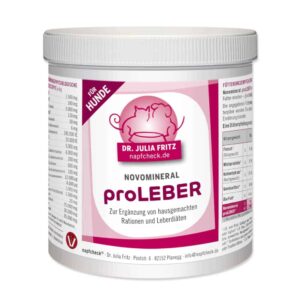 napfcheck Novomineral proLEBER - für Hunde