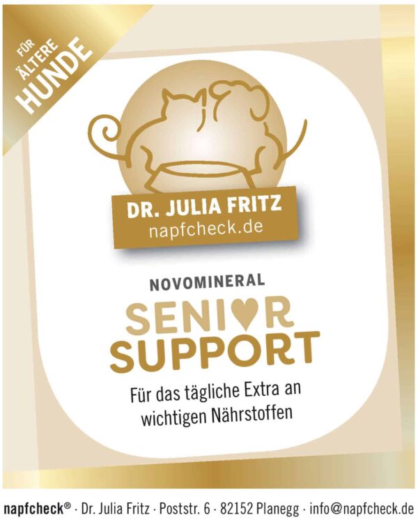 napfcheck Novomineral Senior SUPPORT - für Hunde – Bild 3