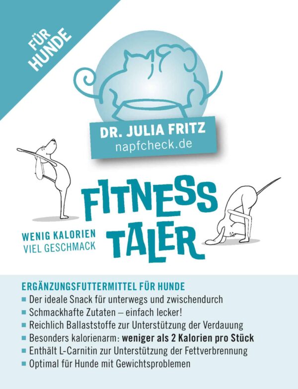 napfcheck FITNESSTALER für Hunde - wenig Kalorien, viel Geschmack – Bild 2