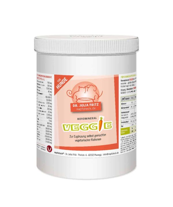 napfcheck Novomineral VEGGIE - für Hunde