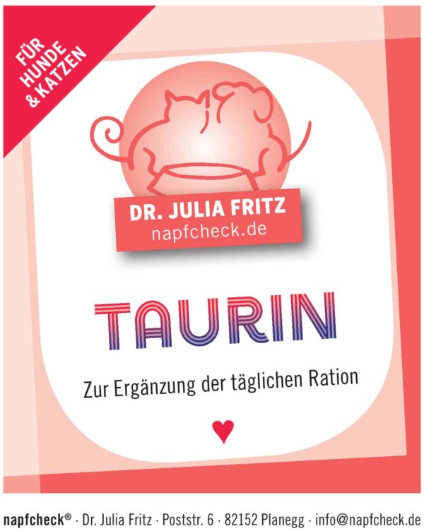 napfcheck Taurin - für Hunde und Katzen – Bild 3