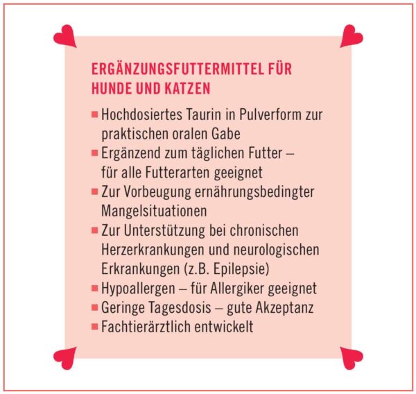 napfcheck Taurin - für Hunde und Katzen – Bild 4