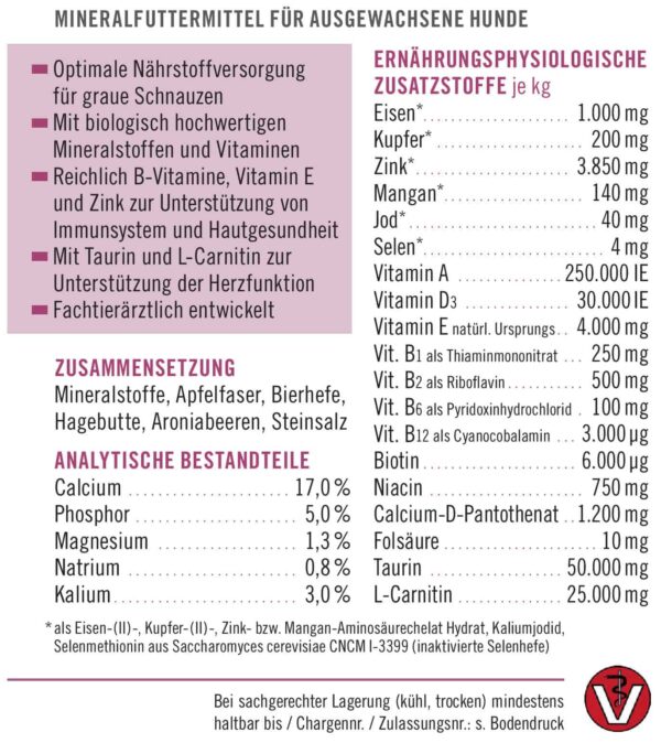 napfcheck Novomineral Senior - für ältere Hunde – Bild 4