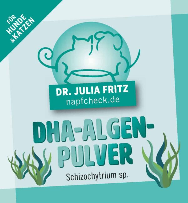 napfcheck DHA Algenpulver - für Hunde und Katzen – Bild 2