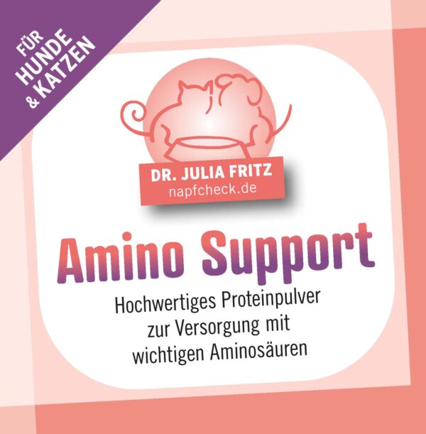 napfcheck Amino Support - Proteinpulver für Hunde und Katzen – Bild 2