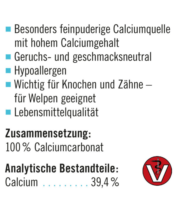 napfcheck Calciumcarbonat Sensitiv für Hunde und Katzen – Bild 4