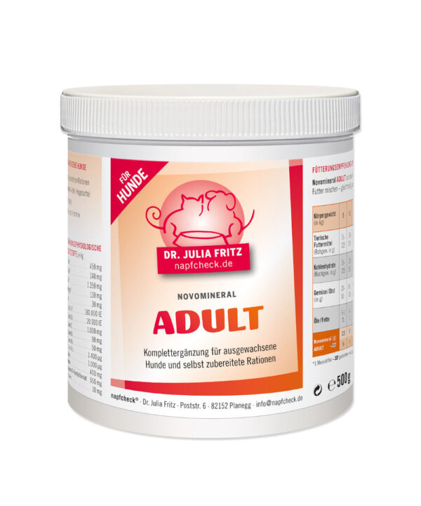 napfcheck Novomineral ADULT - für Hunde