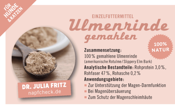 napfcheck Ulmenrinde - Hunde und Katzen – Bild 3