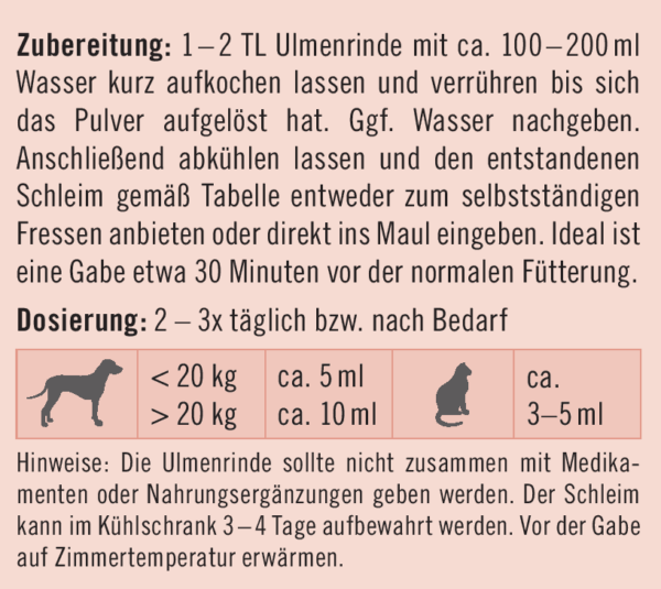 napfcheck Ulmenrinde - Hunde und Katzen – Bild 4