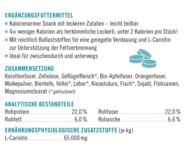 napfcheck Leicht und Lecker Tabs für Hunde - wenig Kalorien, viel Geschmack – Bild 3