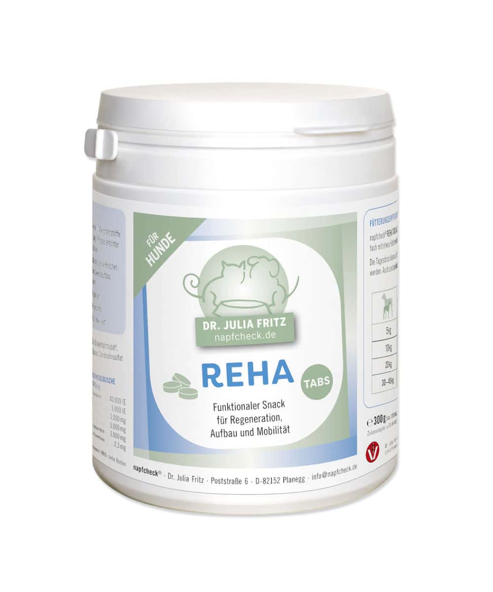 napfcheck RehaTabs für Hunde